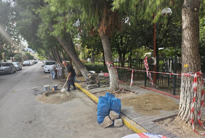 Πεζοδρόμια Μακεδονίας 2025-10