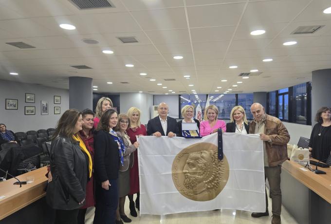 Ανακήρυξη επίτιμου δημότη Gunther Knoblauch (1